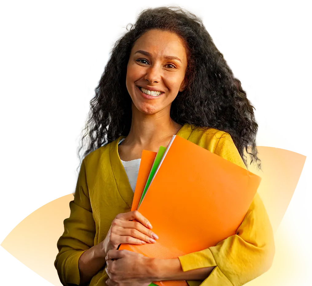 Banner de uma mulher ilustrando a temática do congresso