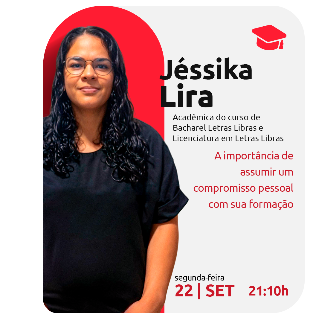Jessika Lira, palestrante convidado do Congresso Uníntese 2025