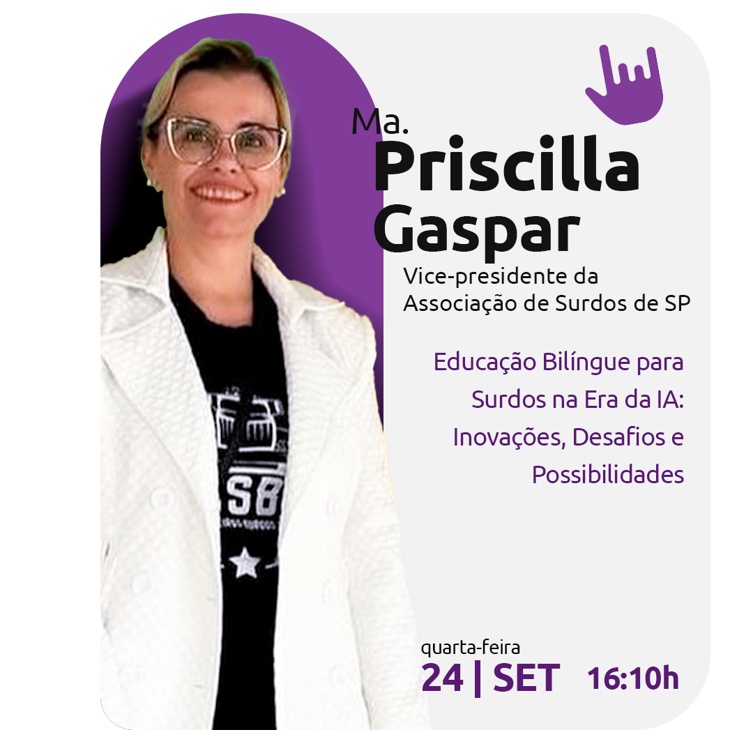 Priscilla Gaspar, palestrante convidada do Congresso Uníntese 2025