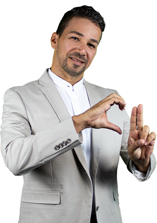 Foto do coordenador Wiltom, ministrante do workshop