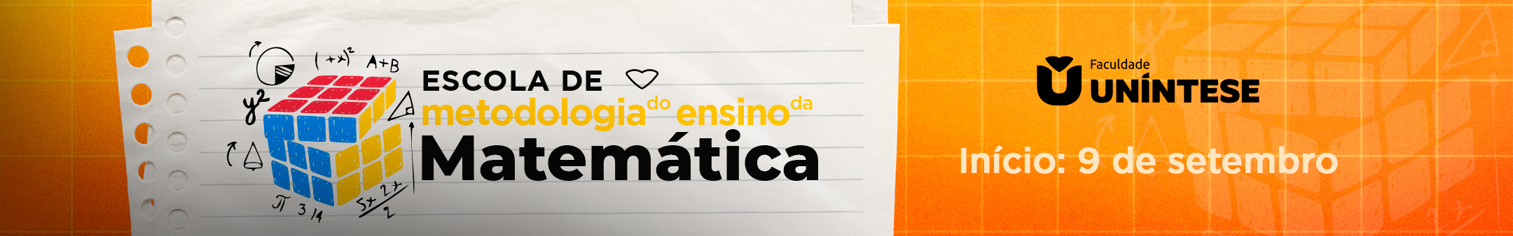 banner escola metodologia matematica